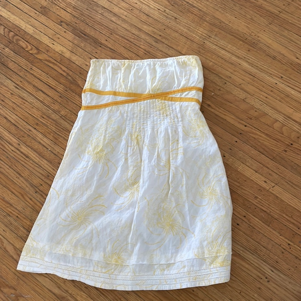 Free People strapless dress